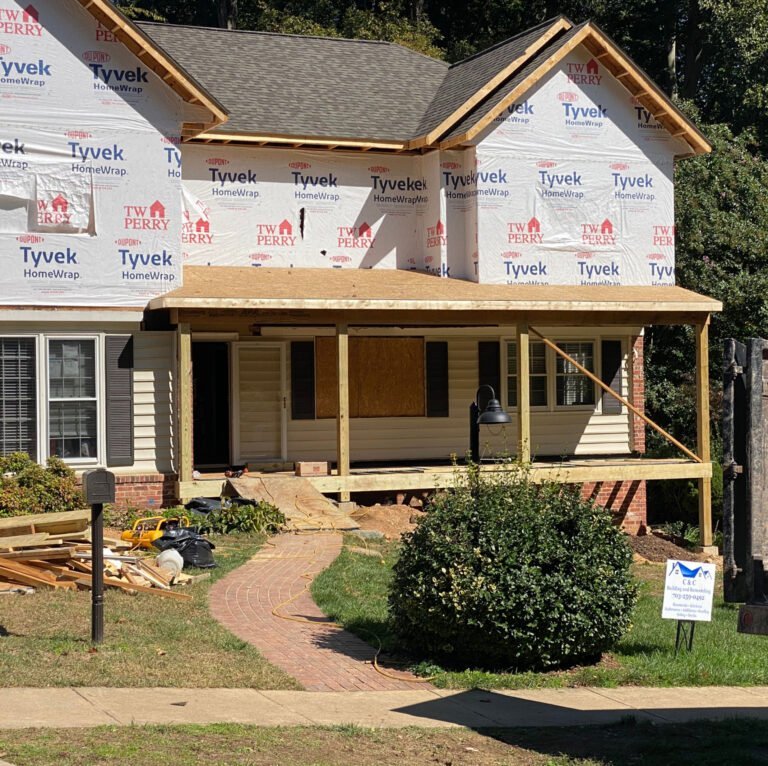 Exterior renovation